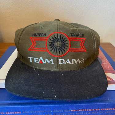 Vintage Team Daiwa Fishing Cap Hat, Daiwa Equipment Wear, Outdoor