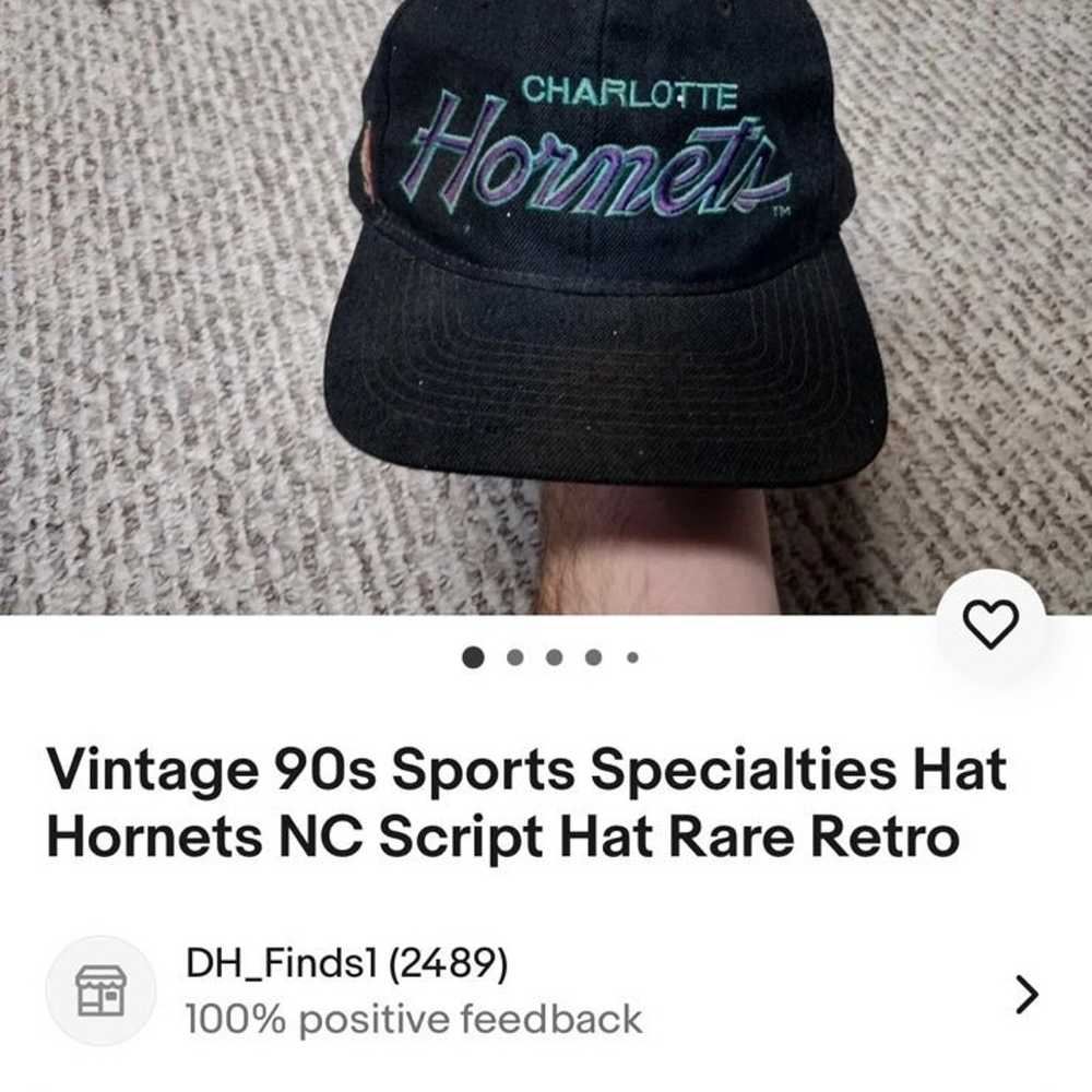 Rare Vintage Charlotte hornet sport specialties h… - image 7