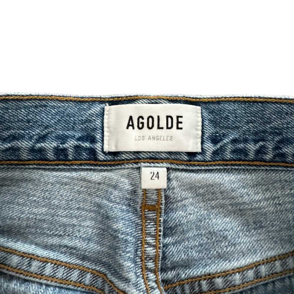 Agolde AGOLDE Riley Double Pocket High Rise Strai… - image 4