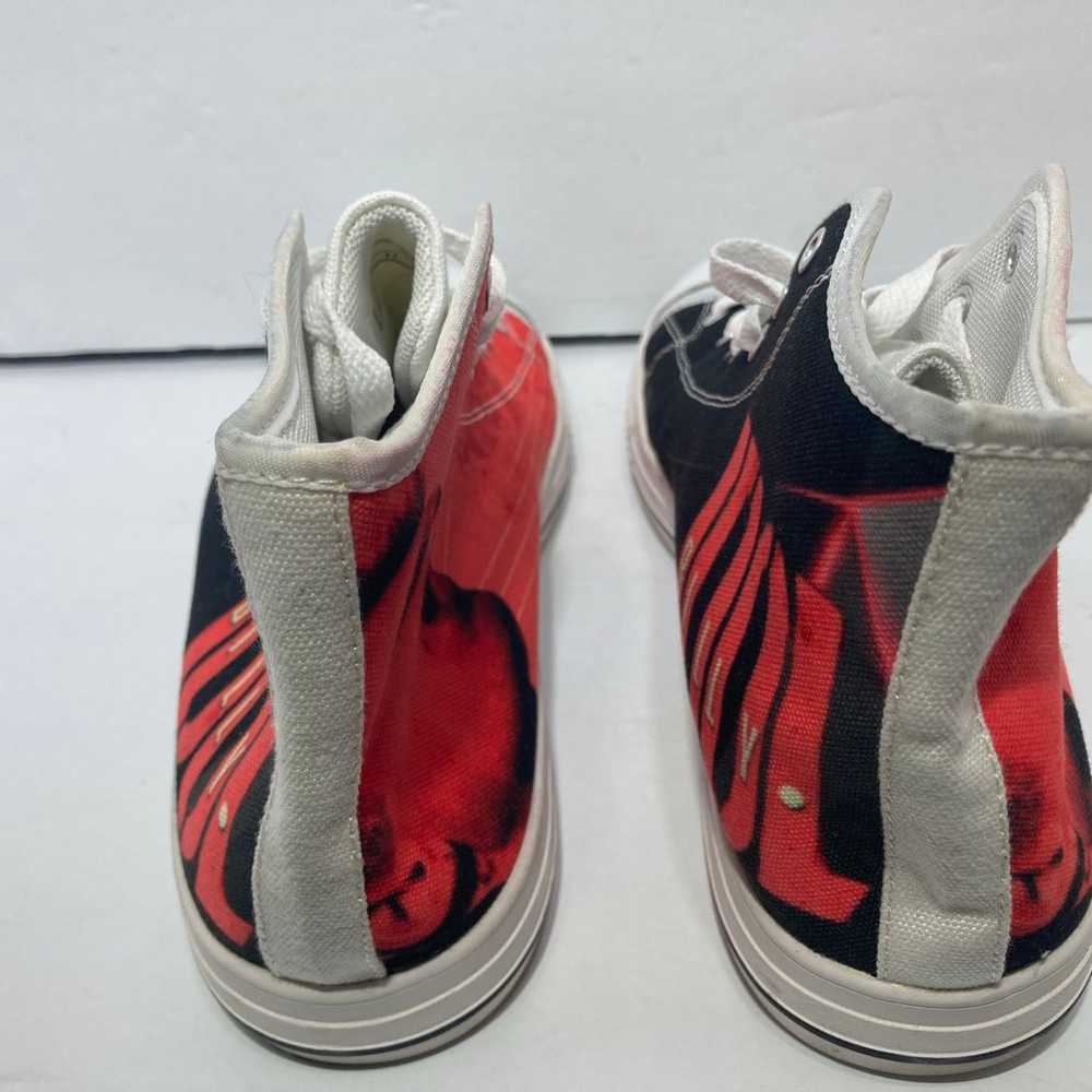 RARE Limited Edition Billy Idol High Top Sneakers… - image 5