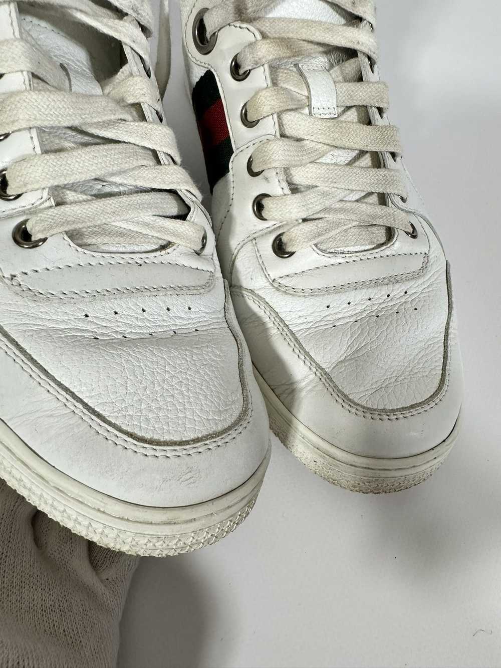 Gucci Gucci High-top Sneakers White Classic Web L… - image 5