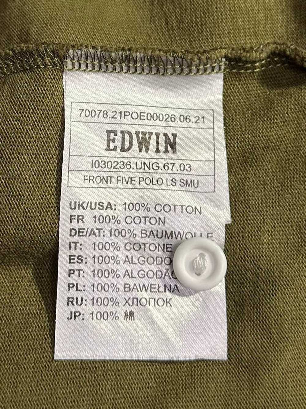 Edwin × Japanese Brand × Luxury edwin front five … - image 9