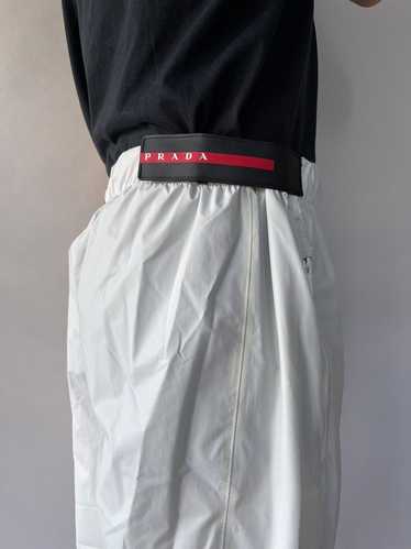 Prada Light Nylon wide-leg pants - image 1