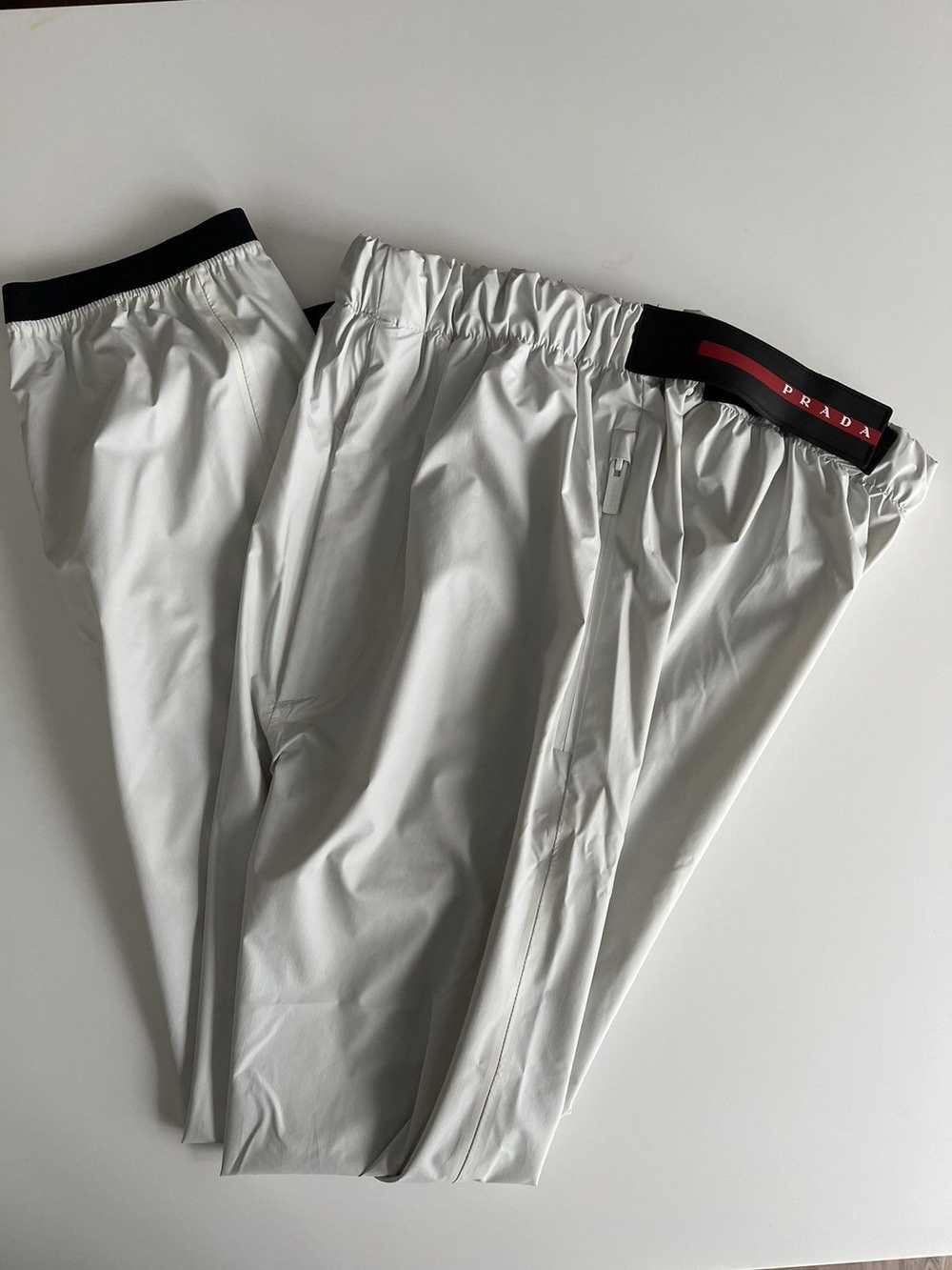 Prada Light Nylon wide-leg pants - image 8