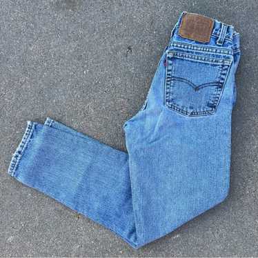 Levi's Vintage 90s Levi’s 550 jeans - worn in fad… - image 1