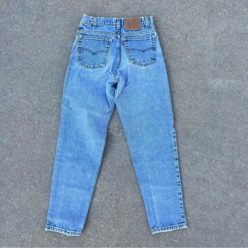 Levi's Vintage 90s Levi’s 550 jeans - worn in fad… - image 3