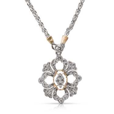 Tiffany & Co. Buccellati Opera Full Pavé Small Pe… - image 1