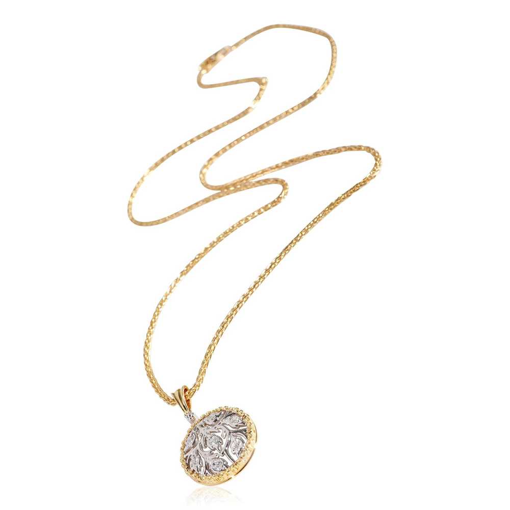 Tiffany & Co. Buccellati Ramage Round Diamond Pen… - image 3