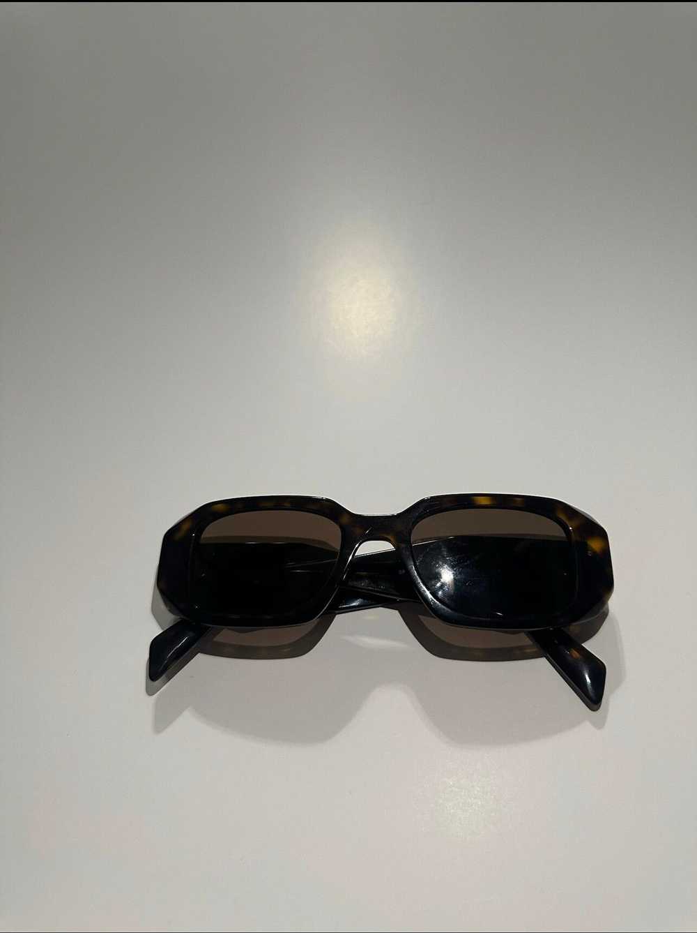 Prada Prada Sunglasses Tortoise Frame Brown Lens-… - image 2