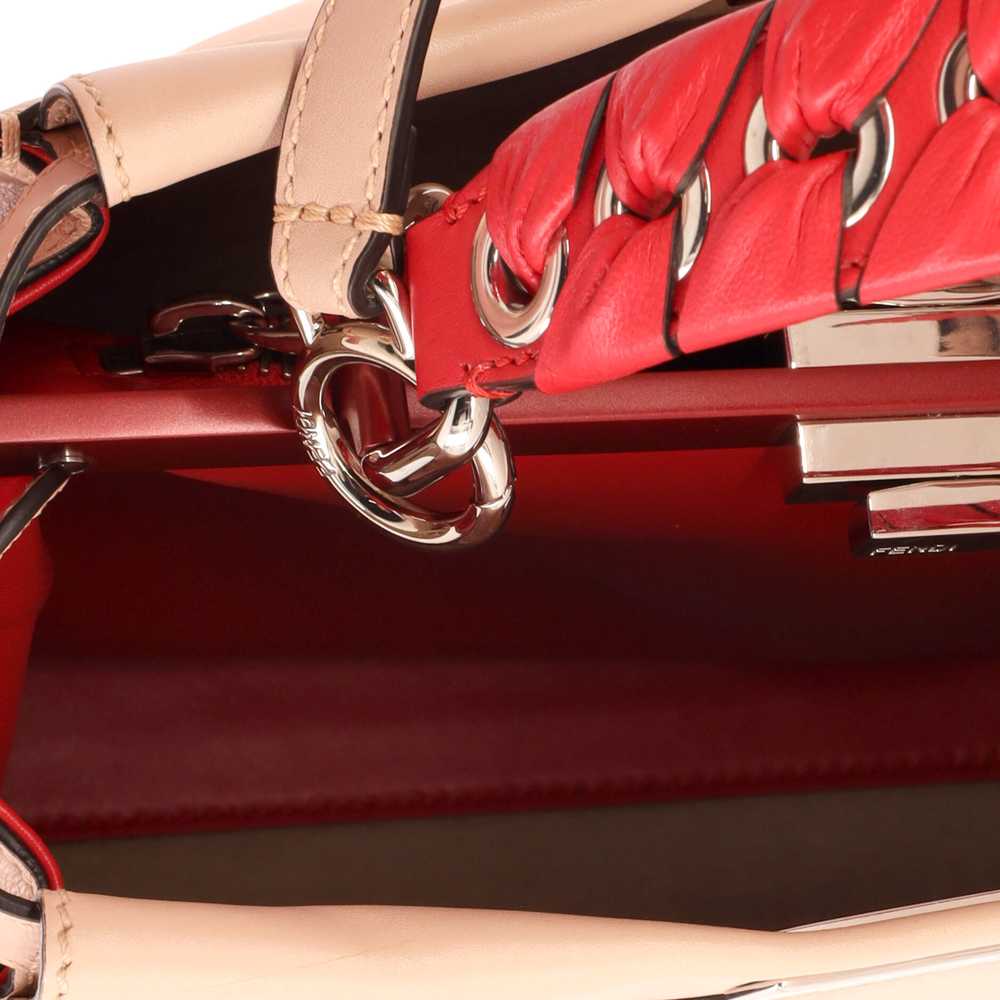 FENDI Peekaboo Bag Leather with Whipstitch Detail… - image 9