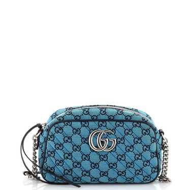 GUCCI GG Marmont Shoulder Bag Multicolor Diagonal 