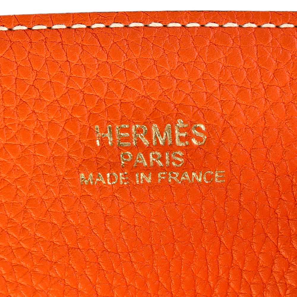 Hermes Double Sens Tote Clemence 36 - image 8