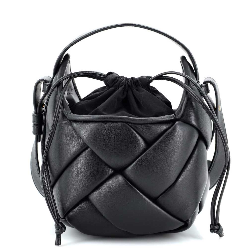 Bottega Veneta Helmet Shoulder Bag Maxi Intreccia… - image 1