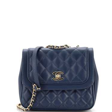 CHANEL Lovely Day Square Flap Bag Quilted Lambski… - image 1