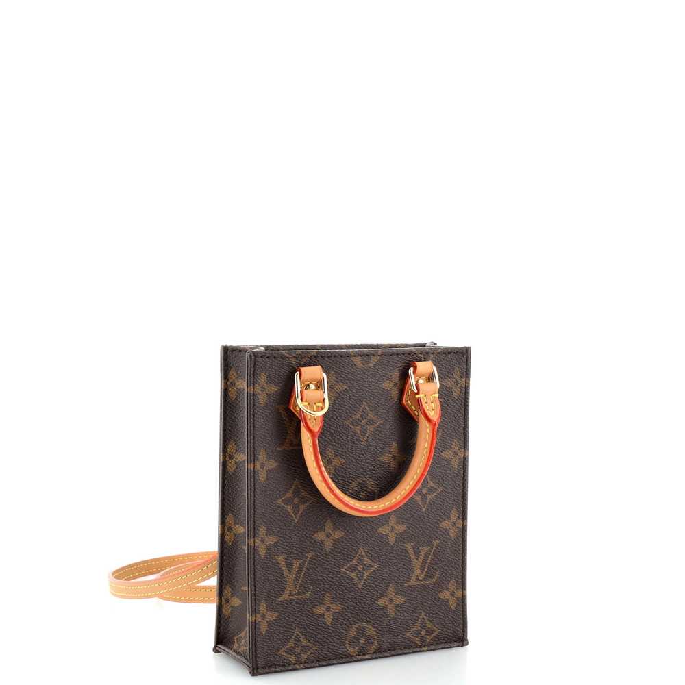Louis Vuitton Petit Sac Plat Bag Monogram Canvas - image 2