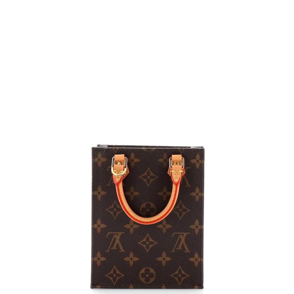 Louis Vuitton Petit Sac Plat Bag Monogram Canvas - image 3