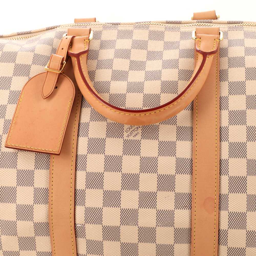 Louis Vuitton Keepall Bandouliere Bag Damier 55 - image 7