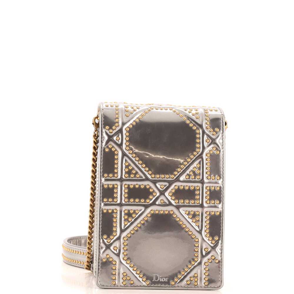 Christian Dior Diorama Vertical Clutch on Chain S… - image 3