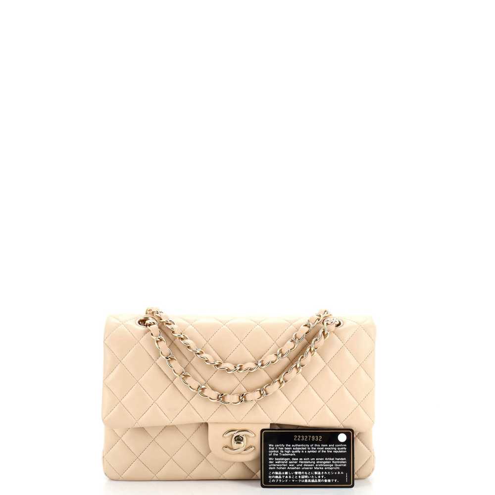 CHANEL Classic Double Flap Bag Quilted Lambskin M… - image 2