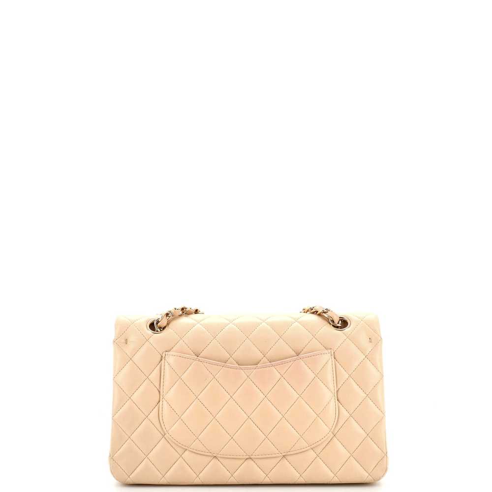 CHANEL Classic Double Flap Bag Quilted Lambskin M… - image 4