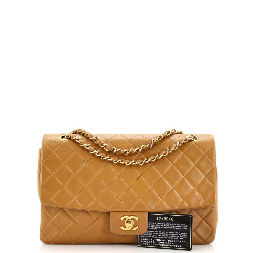 CHANEL Vintage CC Chain Flap Bag Quilted Lambskin… - image 2