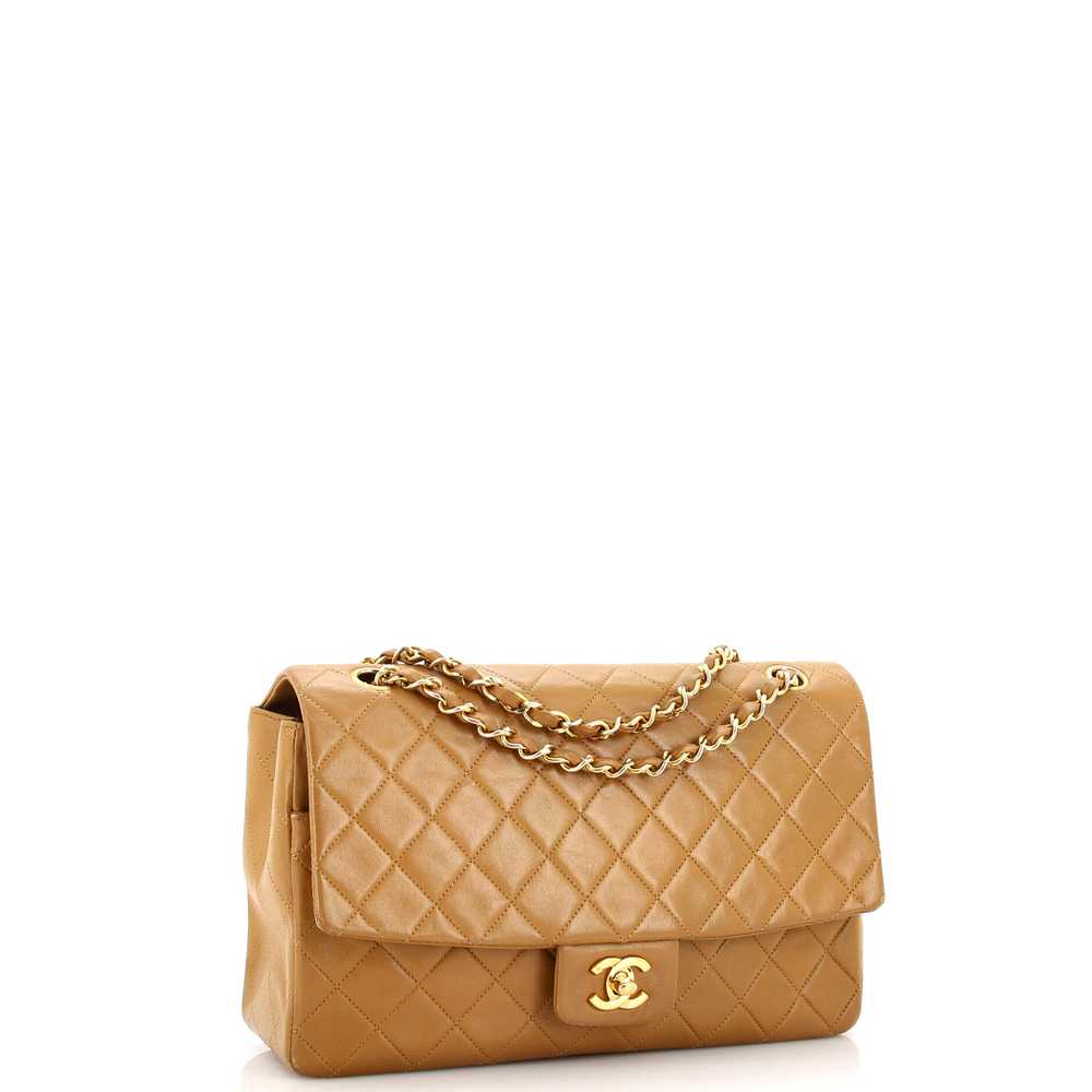 CHANEL Vintage CC Chain Flap Bag Quilted Lambskin… - image 3