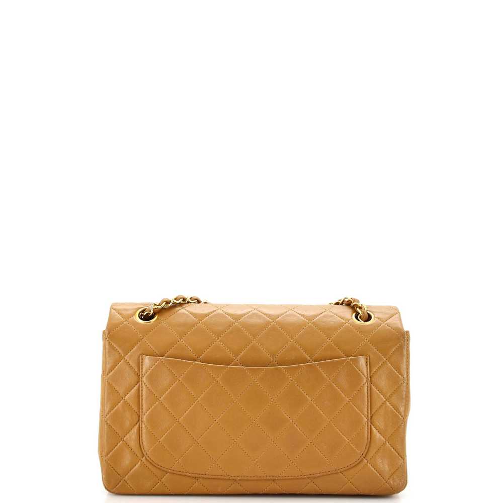 CHANEL Vintage CC Chain Flap Bag Quilted Lambskin… - image 4
