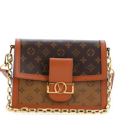 Louis Vuitton Dauphine Shoulder Bag Reverse Monog… - image 1