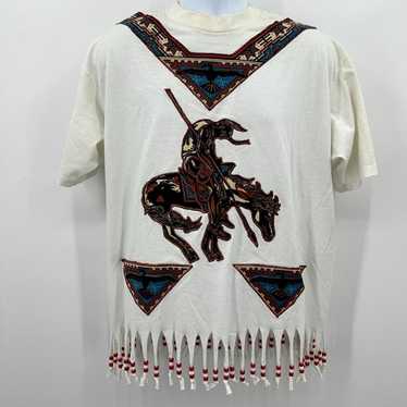 vintage aztec style tshirt