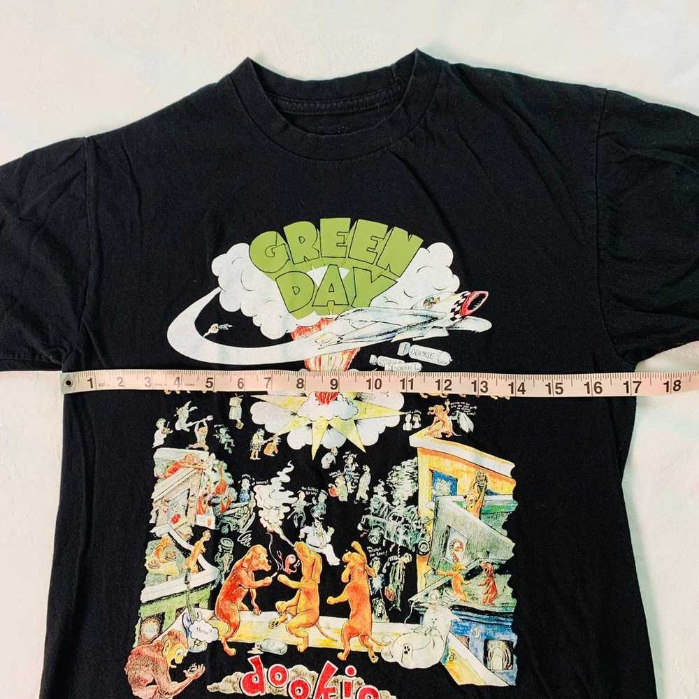 Vintage Green Day Dookie T-Shirt Small album cove… - image 5