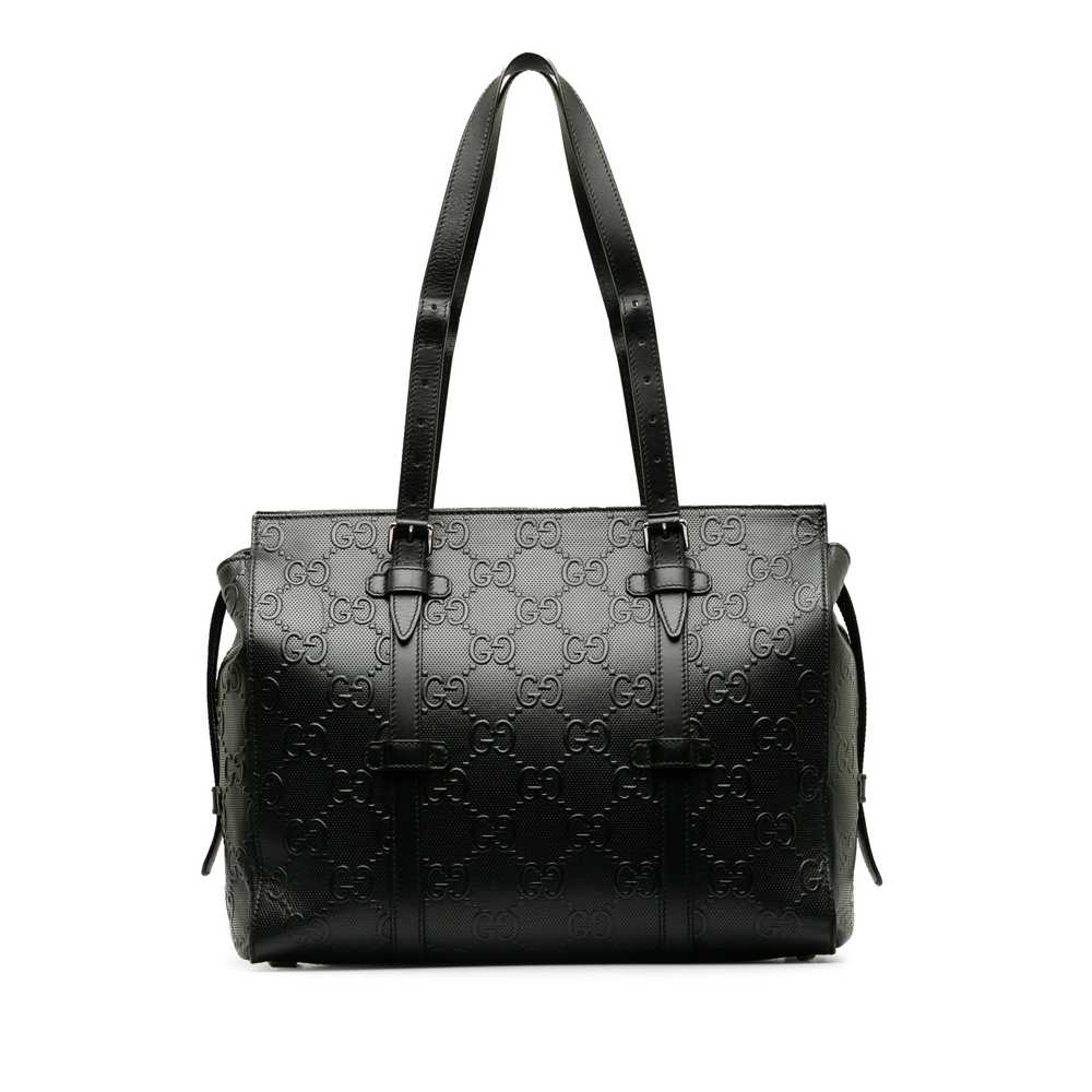 GUCCI GG Embossed Tote Bag - image 1