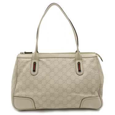 GUCCI sima Sherry Line Tote Bag Shoulder Leather … - image 1