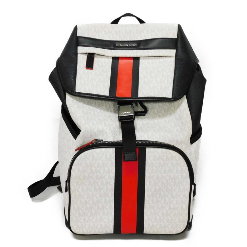 MICHAEL KORS Rucksack Backpack Signature Stripe W… - image 1