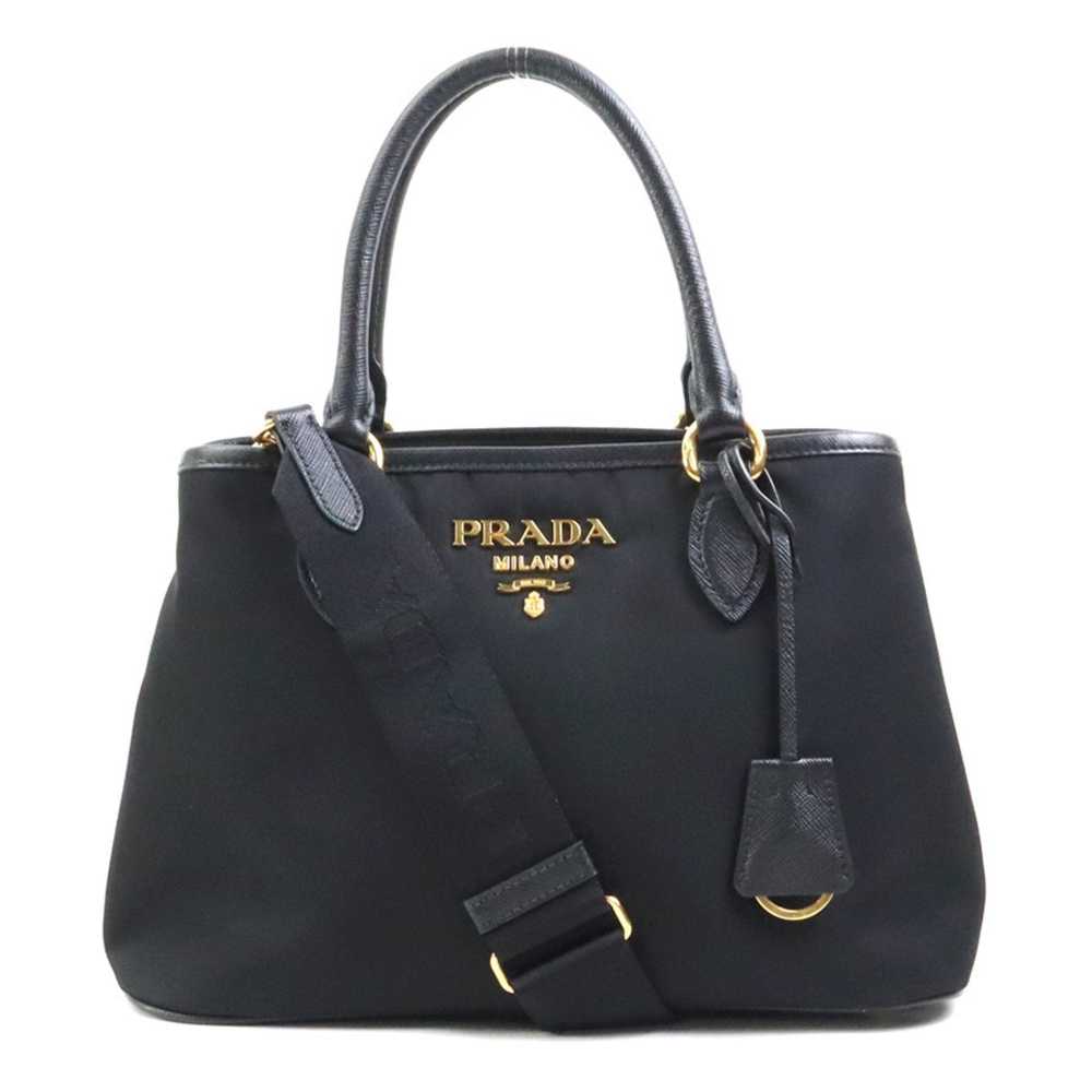 PRADA Handbag Crossbody Shoulder Bag Nylon/Leathe… - image 1