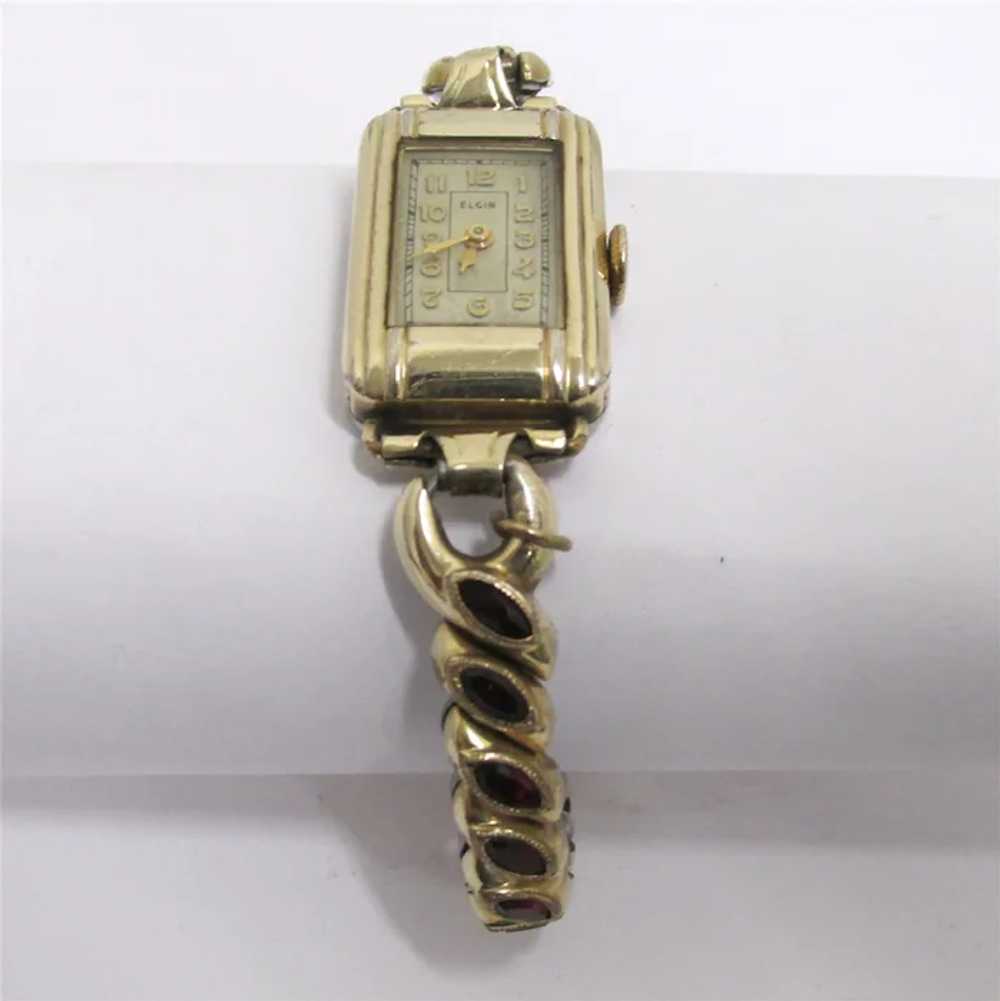 ElginLadies  Wristwatch with Bretton Expansion Br… - image 2