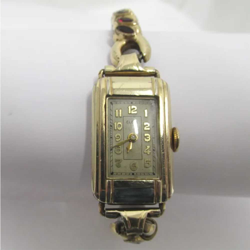 ElginLadies  Wristwatch with Bretton Expansion Br… - image 3