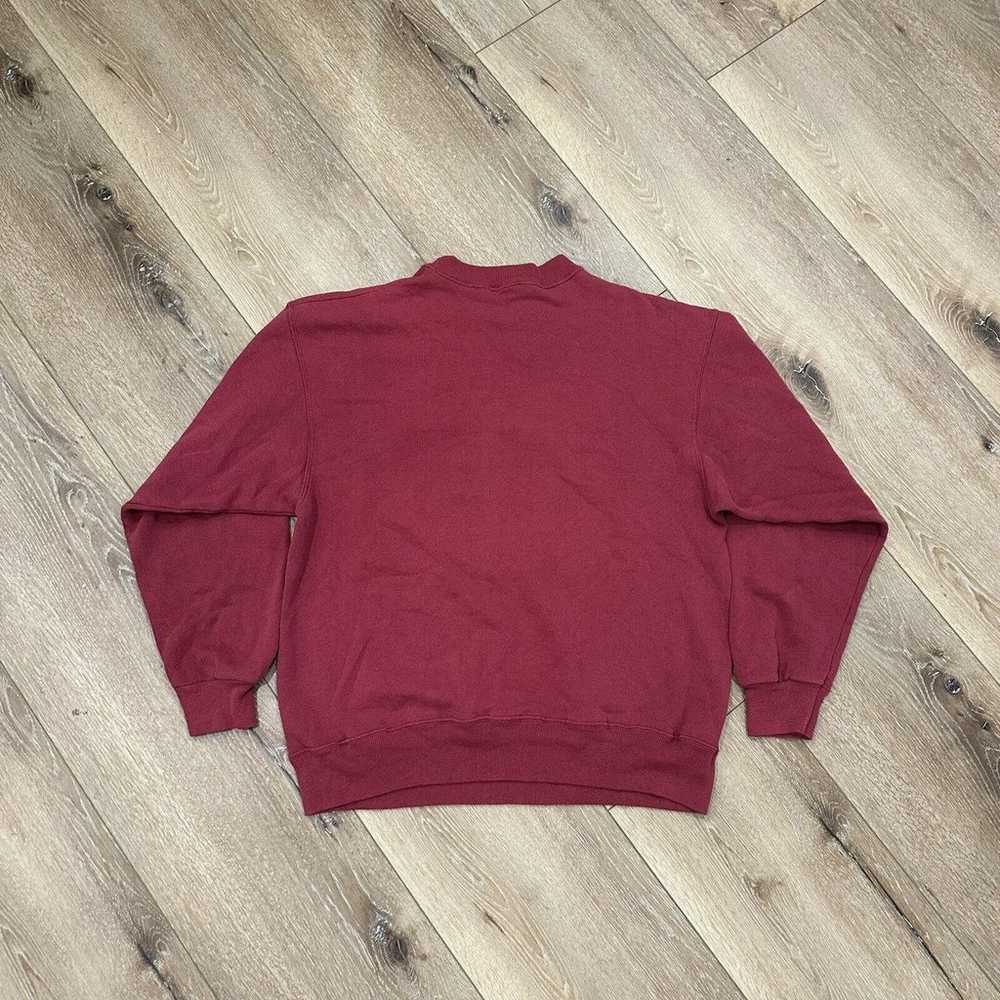 Vintage Alabama Sweatshirt Men’s M Red Cotton Fle… - image 2