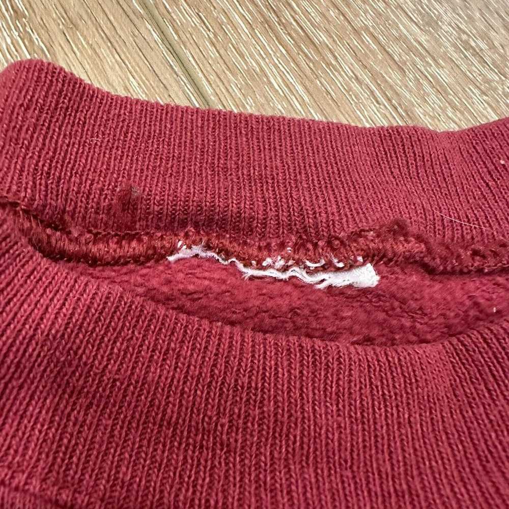Vintage Alabama Sweatshirt Men’s M Red Cotton Fle… - image 3