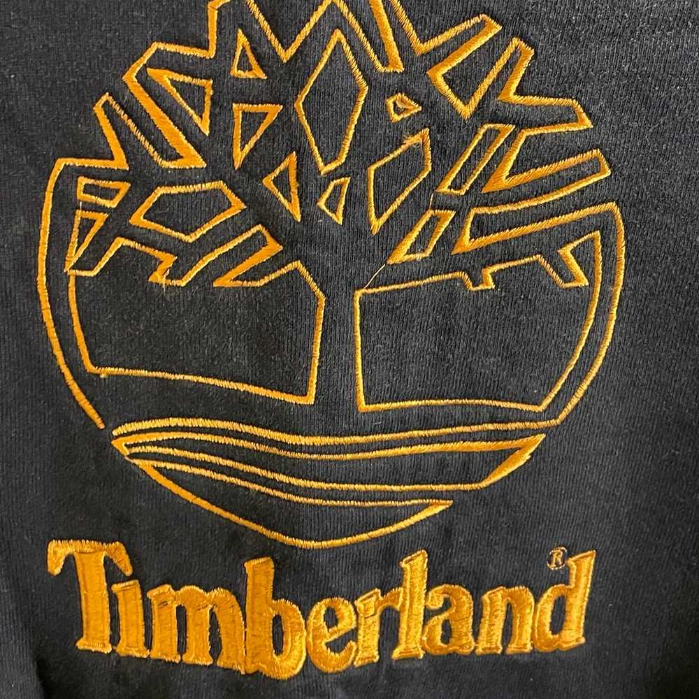 Timberland Weather gear Sweater Large Embroidered… - image 2