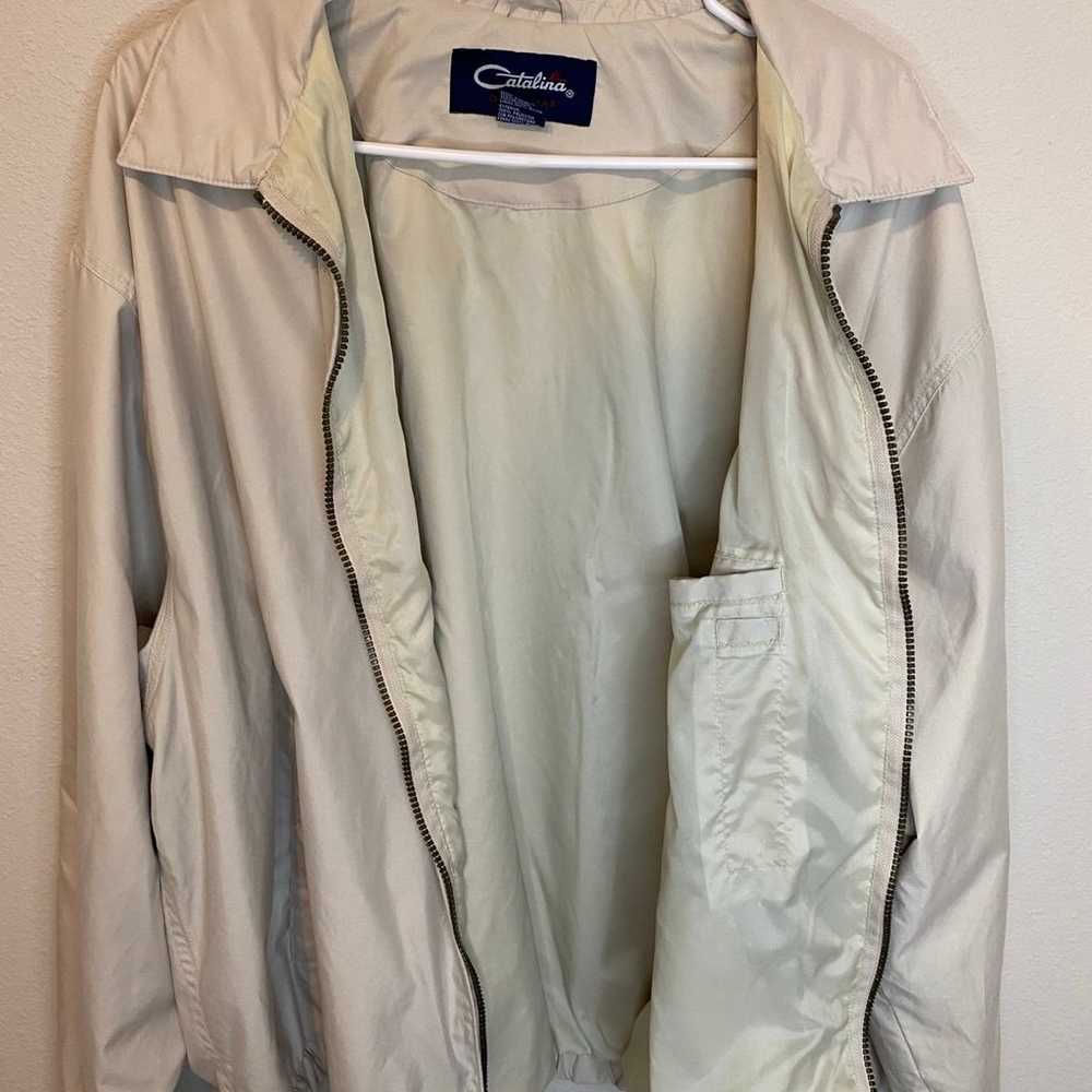Vintage Catalina outerwear beige men’s jacket siz… - image 3