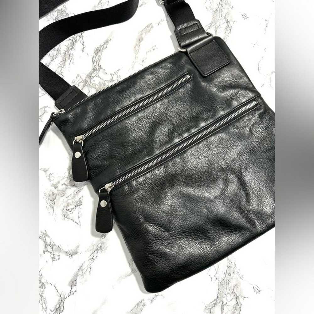 Leather Margot Moto Crossbody Bag Purse Messenger… - image 2