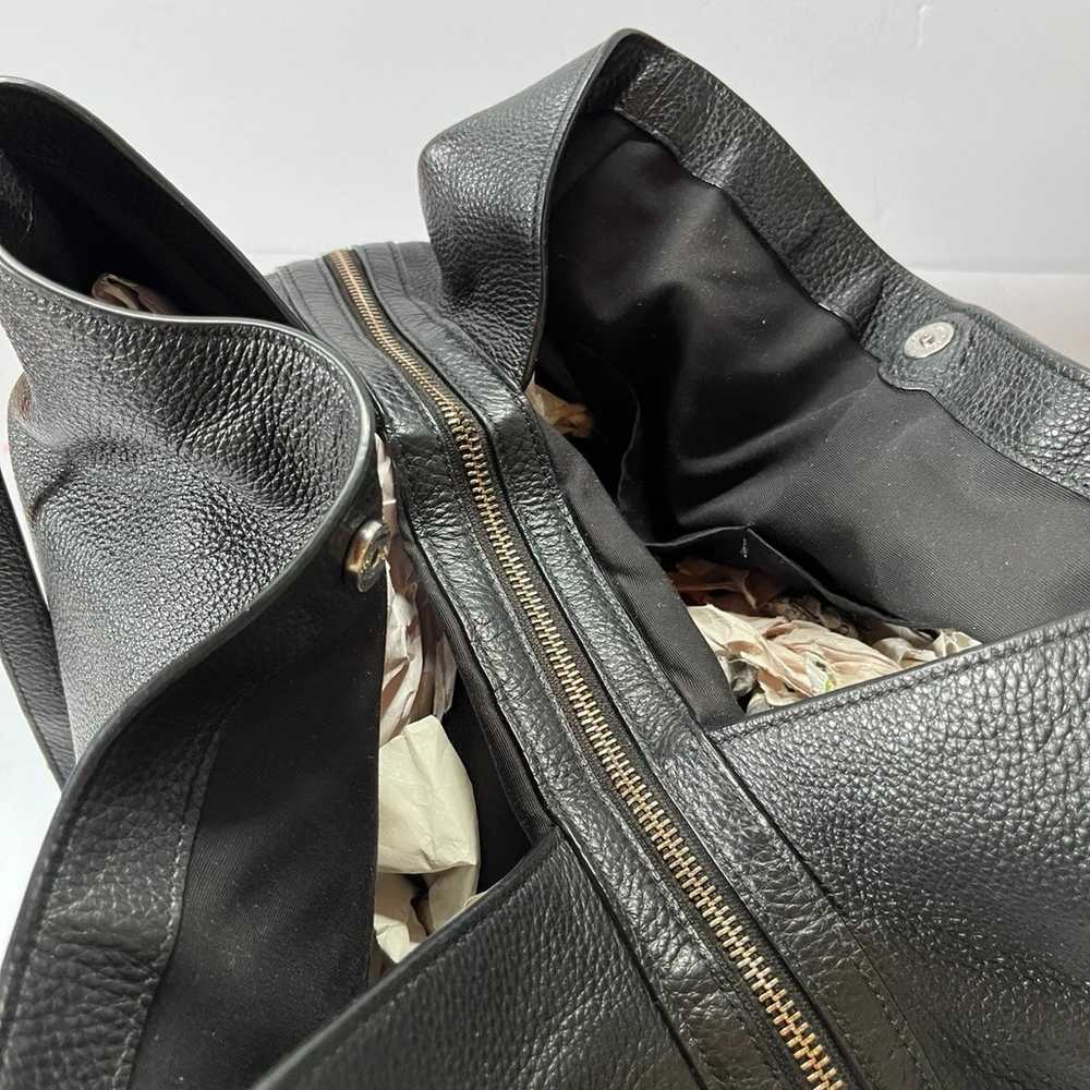 Coach Black Pebbled Leather Hallie Shoulder Bag H… - image 7