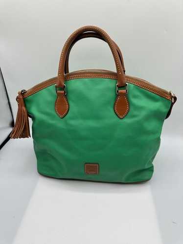 Dooney & Bourke ボストンバッグ オリーブグリーン Dooney & Bourke Shoulder Bag Green - All Weather Leather