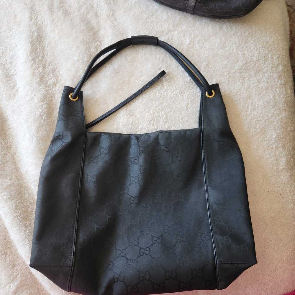 Black Gucci Handbag - image 2