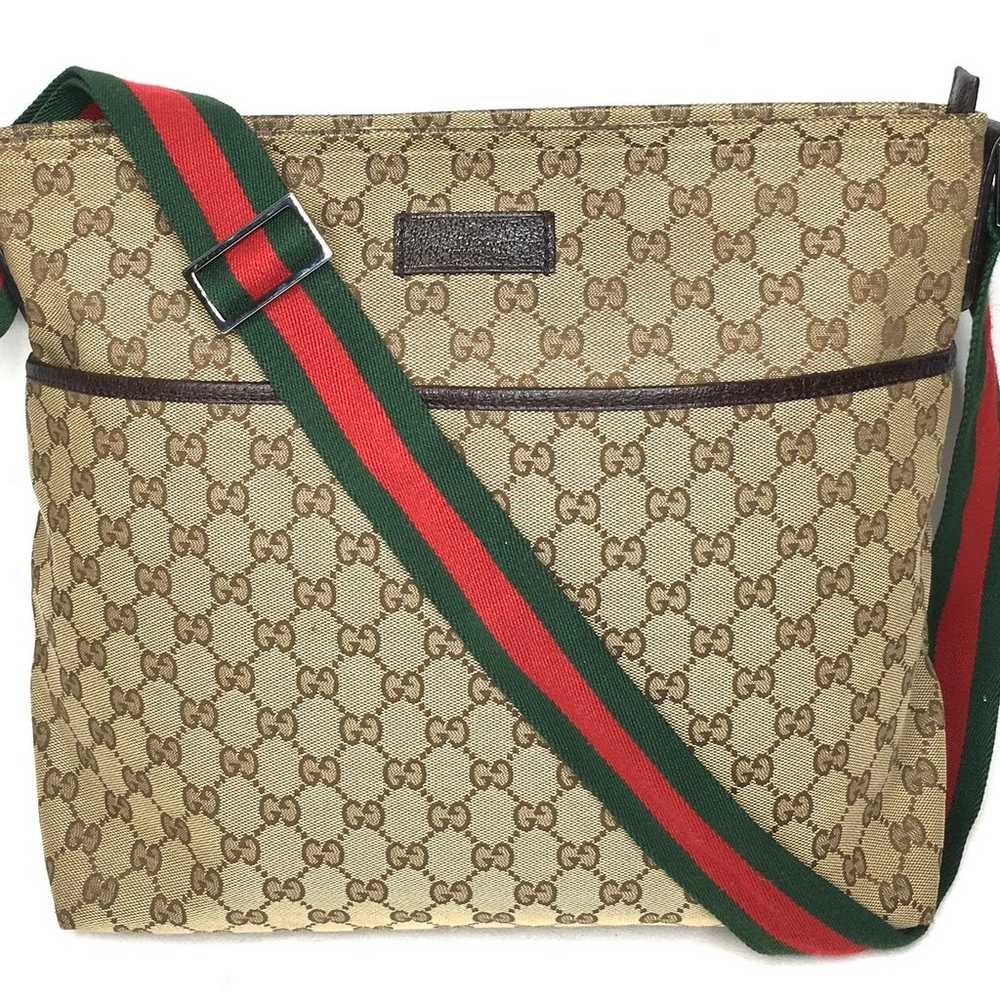 Authentic Gucci unisex messenger bag - image 1