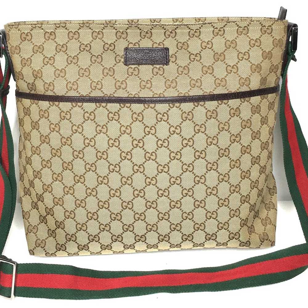 Authentic Gucci unisex messenger bag - image 7