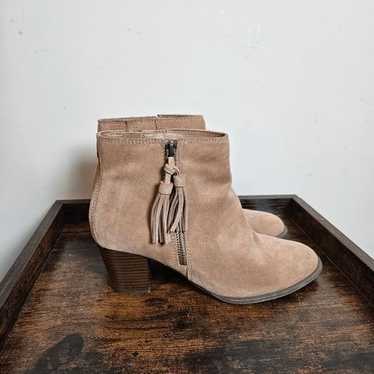 Vionic Western Sexy Boots with Tassel Women's Tan 