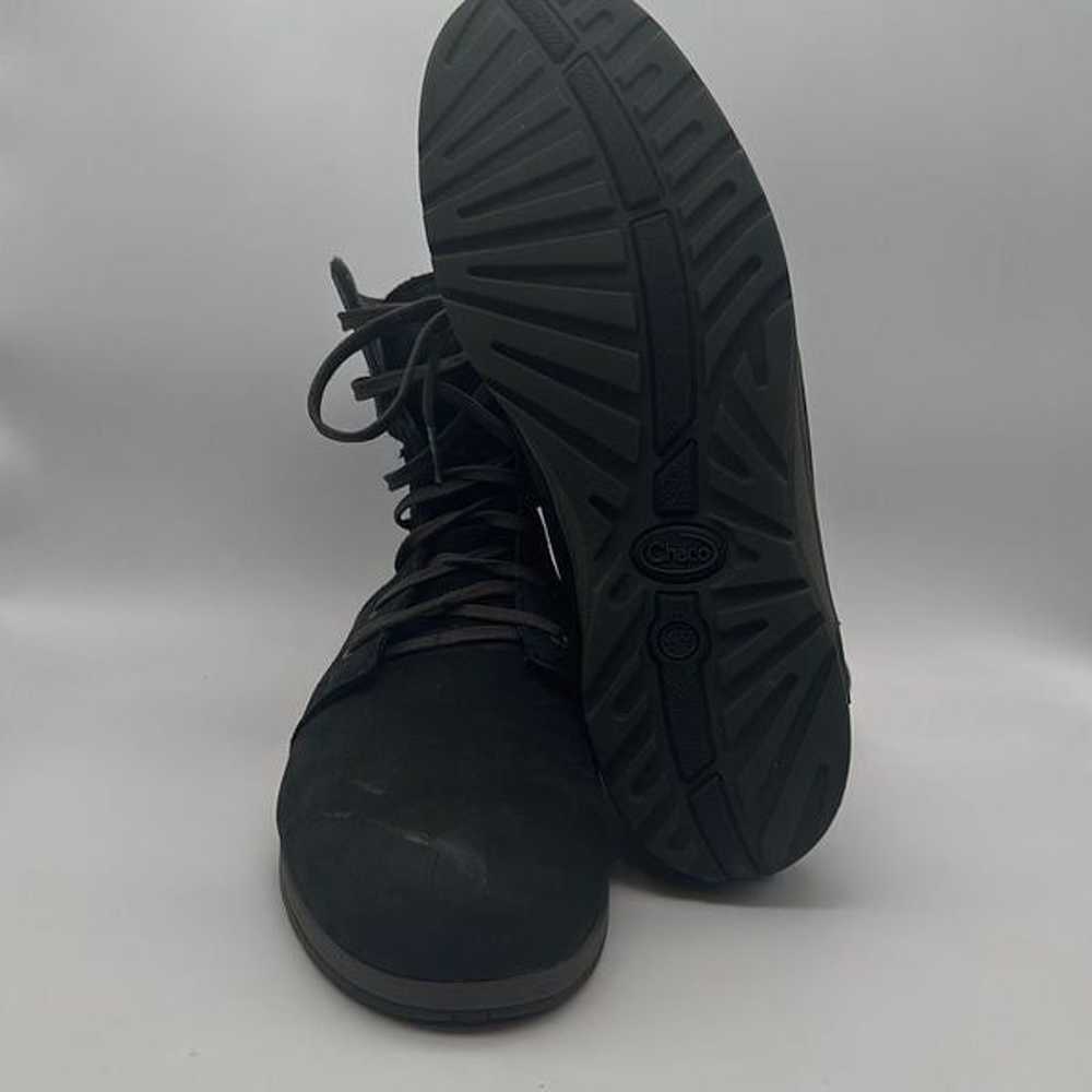 Chaco Natilly Lace-Up Fold Down Hiking Boots Blac… - image 5