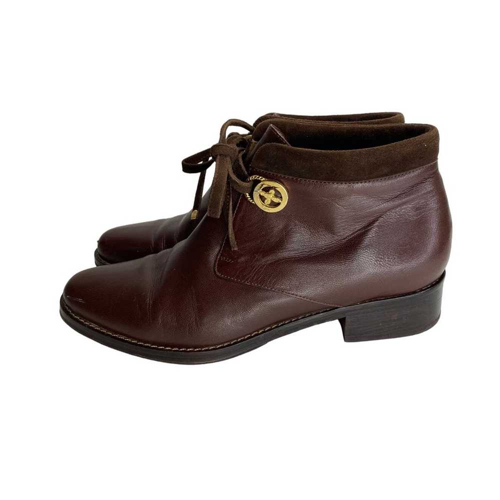 Roberto Botticelli Brown Leather & Suede Parlanti… - image 1