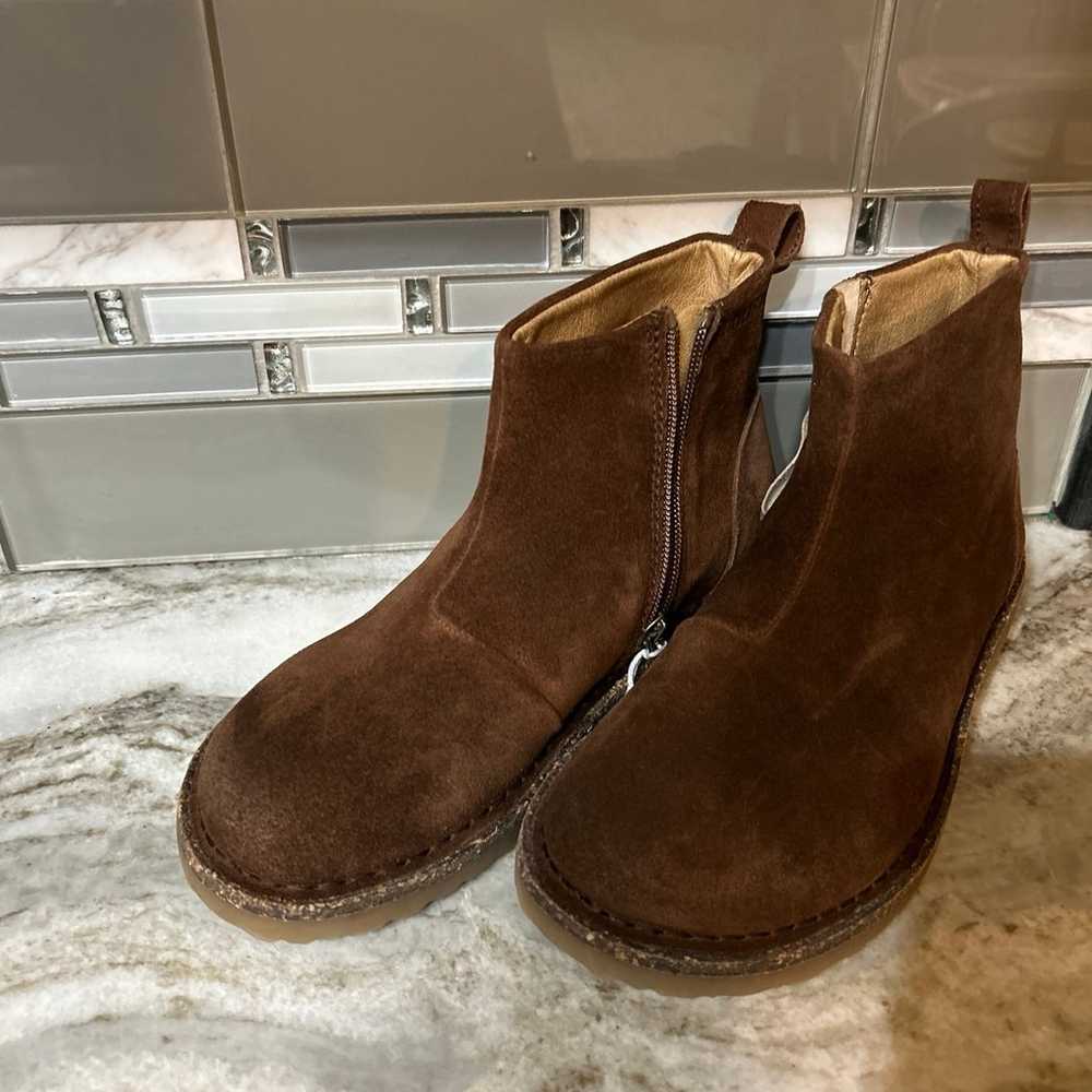 Birkenstock Melrose Suede Ankle Boots Brown Woman… - image 9